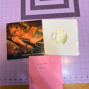 Taylor Swift Teardrops on My Guitar 7” vinyl